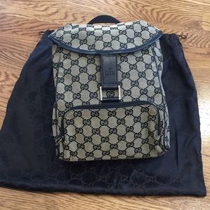 Gucci Monogram Mini Backpack